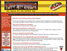 Tablet Screenshot of hotdogchicagostyle.com
